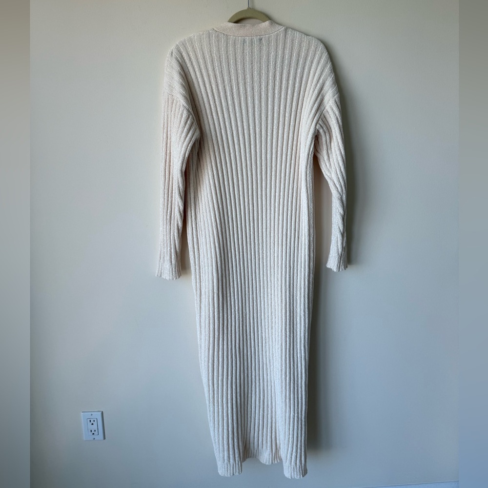 Nasty Gal Cream Ribbed Knit Set - Picture 7 of 9